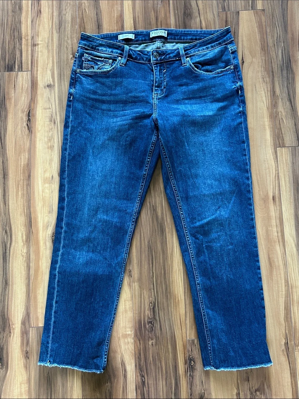 Vigoss Cropped Straight Jeans